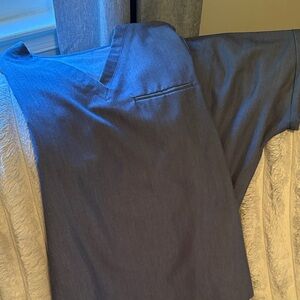 Mandala Blue (denim) V-Neck Scrub set